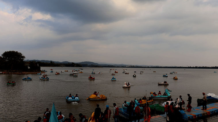 Shikhara at Sukhna lake